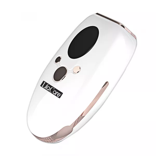 Epilator IPL Lila Care, epilare definitiva cu efect de racire, 999.999 pulsatii, 5 trepte de putere, cu ecran LCD, alb