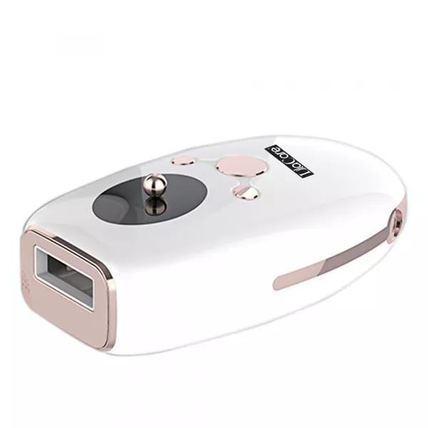 Epilator IPL Lila Care, epilare definitiva cu efect de racire, 999.999 pulsatii, 5 trepte de putere, cu ecran LCD, alb