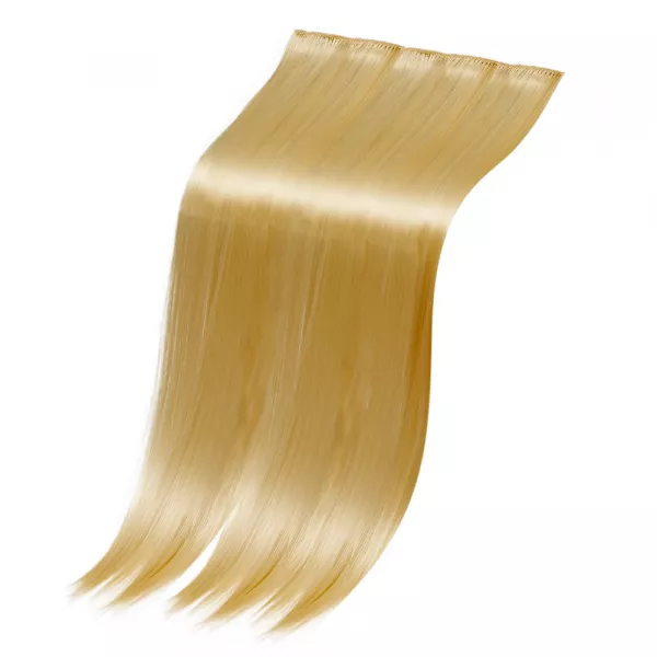 Extensie clip-on Lila Rossa, 60 cm, cu 5 clipsuri, blond