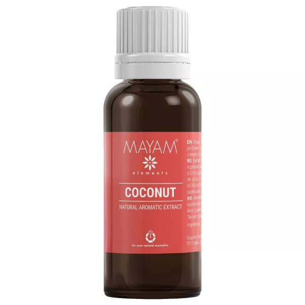 Extract aromatic Elemental, de cocos, 25 ml