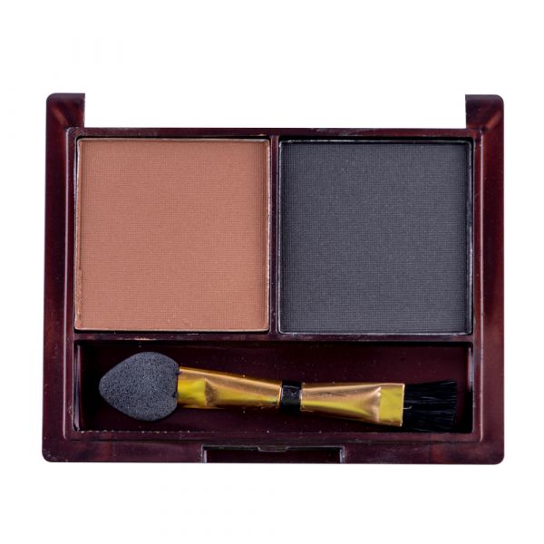 Fard de sprancene, Miss Rose Eyebrow Powder 03, cu aplicator