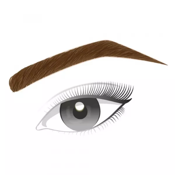 Fard de sprancene, Miss Rose Eyebrow Powder 04, cu aplicator