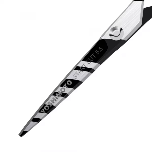 Foarfeca pentru tuns, Yoshimoto, Creative Cut, zebra, 5.5 inch