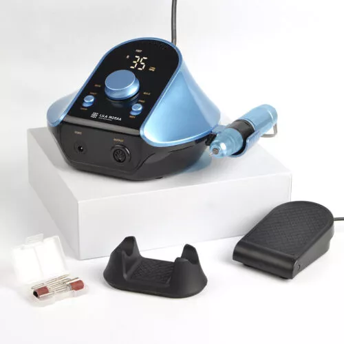 Freza unghii, pila electrica, Lila Rossa,35000 RPM, 45w, albastru