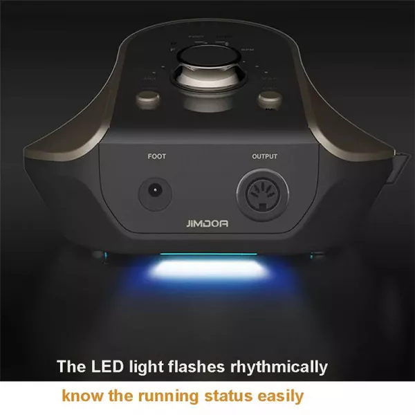 Freza unghii, pila electrica, Lila Rossa,35000 RPM, 45w, auriu