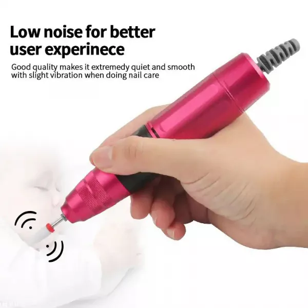 Freza unghii, pila electrica, Lila Rossa,35000 RPM, 45w, fuchsia