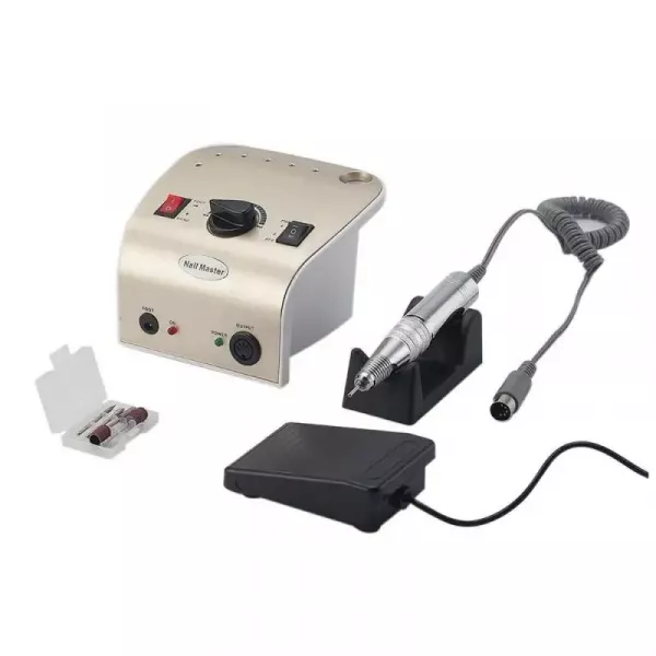 Freza unghii, pila electrica, Lila Rossa, 35000 RPM, aurie
