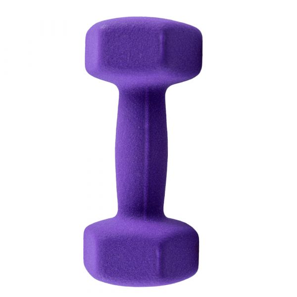 Gantera fitness Karemi, tip hexagon, de 5 kg, mov