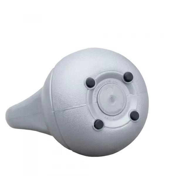 Gantera Karemi de 2 kg, kettlebell, gri/roz