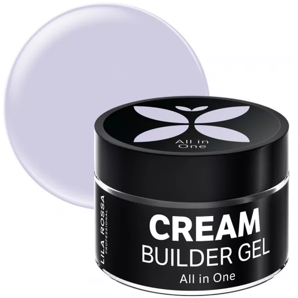 Gel de constructie, Lila Rossa, Cream Builder Gel, All In One, 50 g
