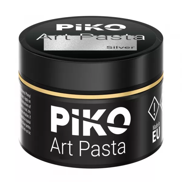 Gel de unghii PIKO ArtPasta silver