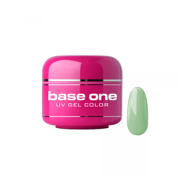 Gel UV color Base One, 5 g, Pastel, dark mint 05