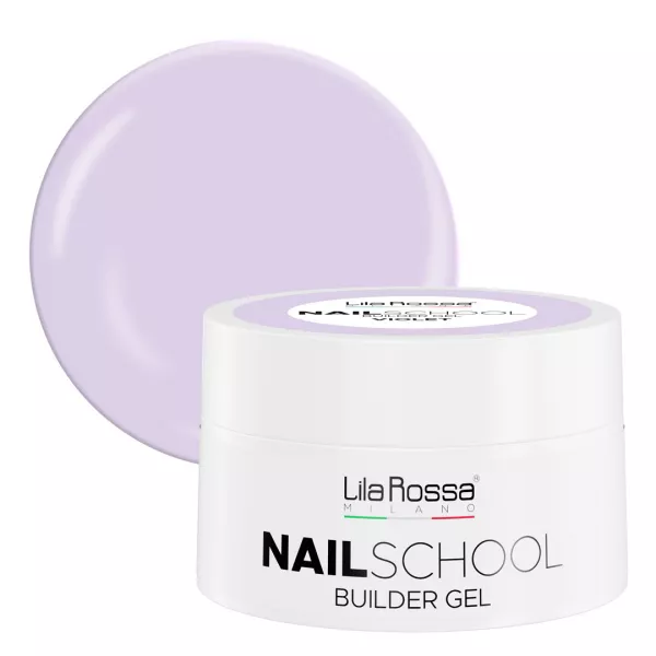 Gel constructie Lila Rossa Nailschool, 15 g, violet