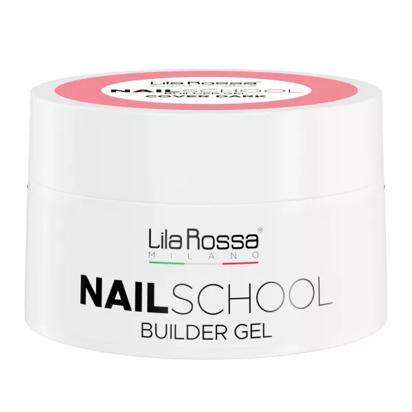 Gel constructie Lila Rossa Nailschool, 50 g, cover dark