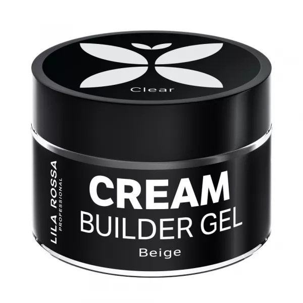 Gel de constructie, Lila Rossa, Cream Builder Gel, Clear, 15 g