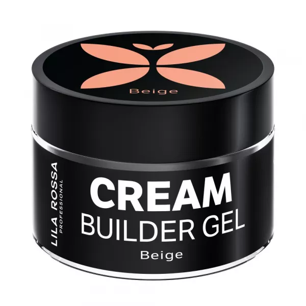 Gel de constructie, Lila Rossa, Cream Builder Gel, Beige, 15 g