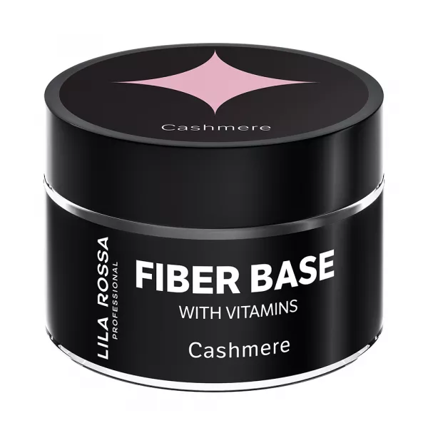 Gel de baza lila rossa fiber builder base cashmere 15 g