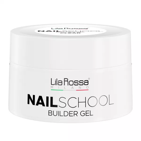 Gel de constructie Lila Rossa NailSchool, 100 g, Clear