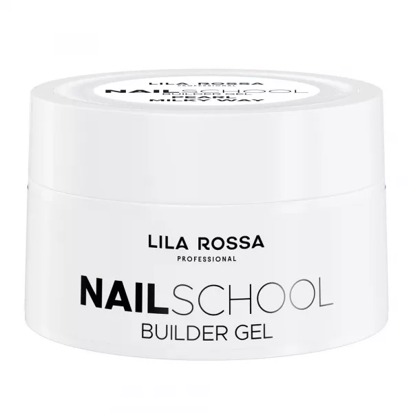 Gel de constructie Lila Rossa NailSchool 30 g Pearl Milky Way