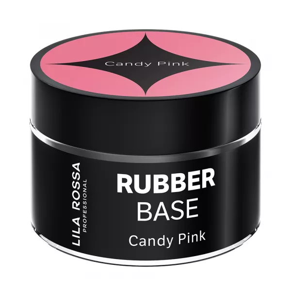 Gel de baza Lila Rossa, Rubber Base, Candy Pink, 15 g
