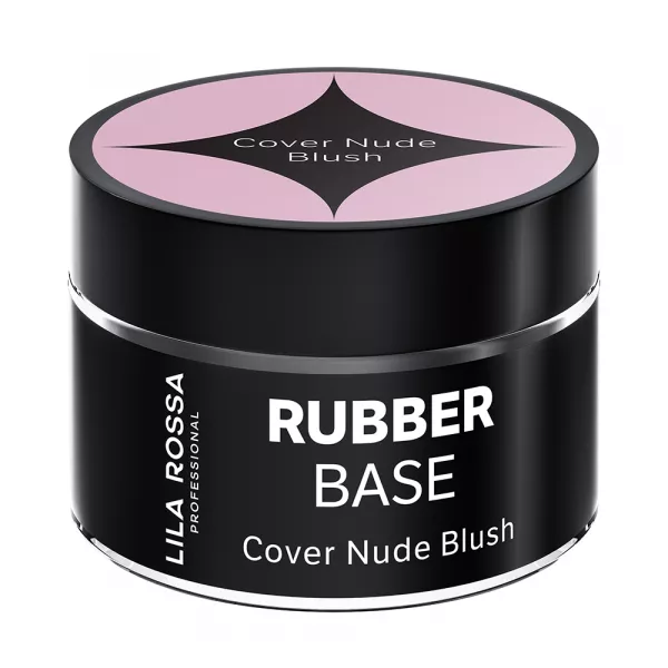 Gel de baza Lila Rossa Rubber Base Cover Nude Blush  15 g