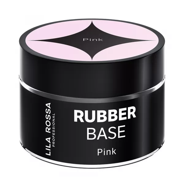Gel de baza Lila Rossa Rubber Base Pink 15 g