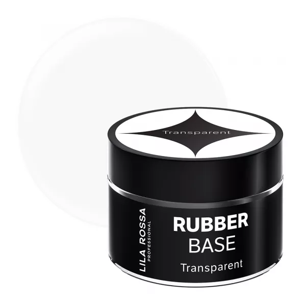 Gel de baza Lila Rossa Rubber Base Transparent  15 g