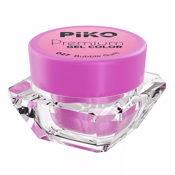 Gel UV color Piko, Premium, 027 Bubble Gum, 5 g