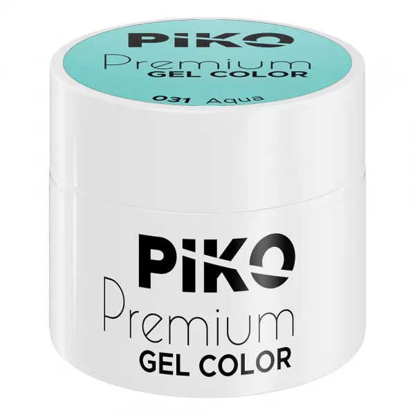 Gel UV color Piko, Premium, 5 g, 031 Aqua