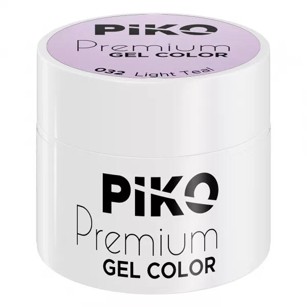 Gel UV color Piko, Premium, 5 g, 032 Light Teal