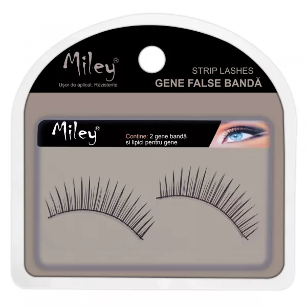 Gene false banda, Miley, 07 + lipici pentru gene