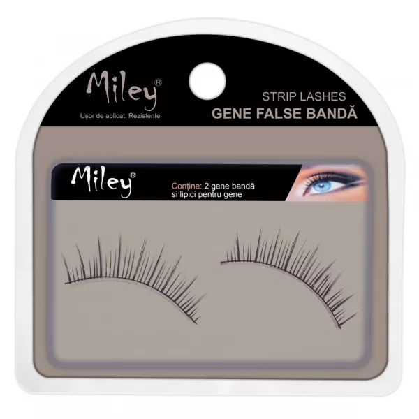Gene false banda, Miley, 29 + lipici pentru gene