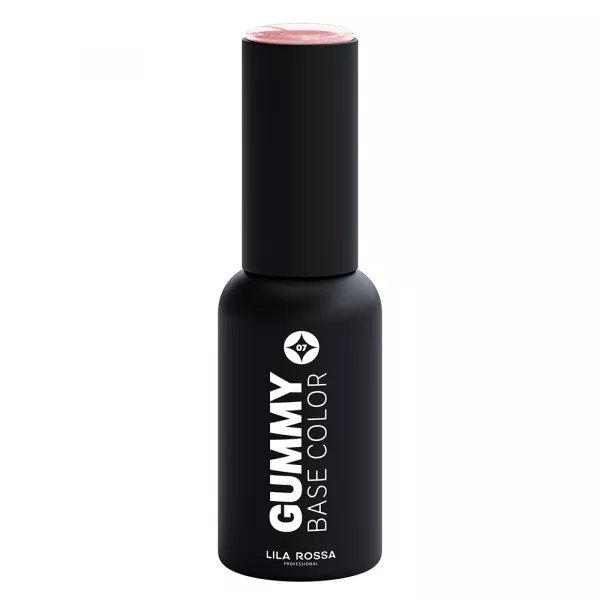 Gummy Base Color, Sprinkle Peach, Lila Rossa, 7 ml