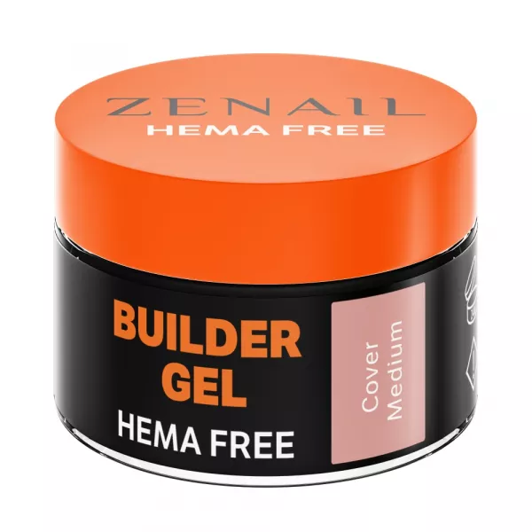 Hema Free gel de constructie unghii Zenail Cover Medium 15 g