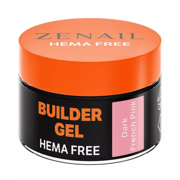Hema Free gel de constructie unghii Zenail Dark French Pink 15 g