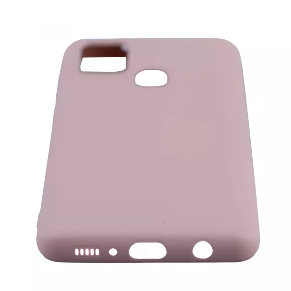 Husa de protectie Loomax pentru Samsung A21S Ultra, Silicon Subtire, Bej