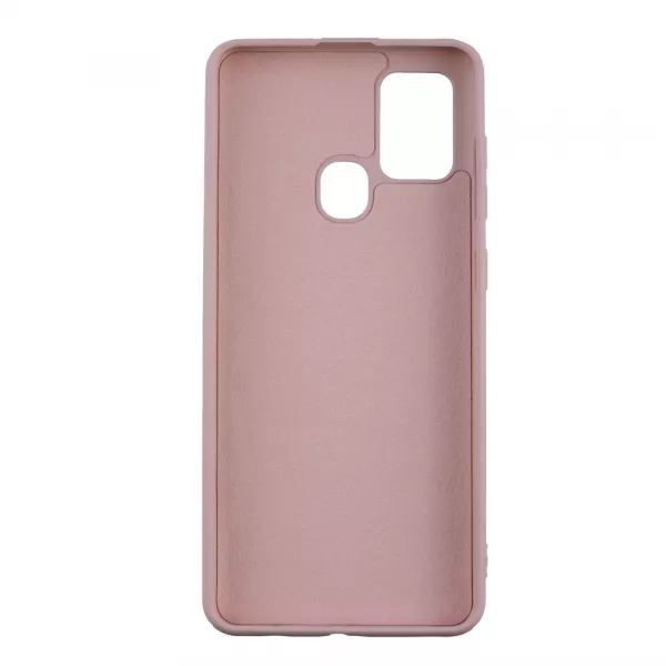 Husa de protectie Loomax pentru Samsung A21S Ultra, Silicon Subtire, Bej