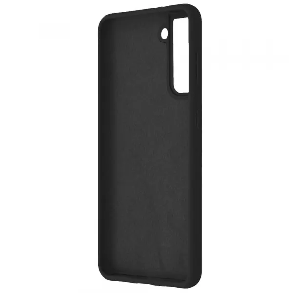 Husa de protectie Loomax pentru Samsung S21, Silicon Subtire, Negru