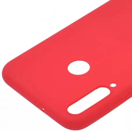Husa de protectie Loomax, pentru Huawei P40 Lite E, silicon subtire,  rosu