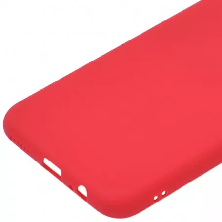 Husa de protectie Loomax, pentru Huawei P40 Lite E, silicon subtire,  rosu