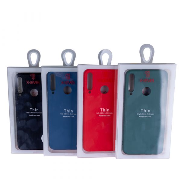 Husa de protectie Loomax, pentru Huawei P40 Lite E, silicon subtire,  rosu