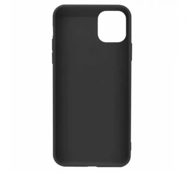 Husa  de prodectie Loomax, pentru iPhone 11 Pro Max, Silicon Subtire, Neagra