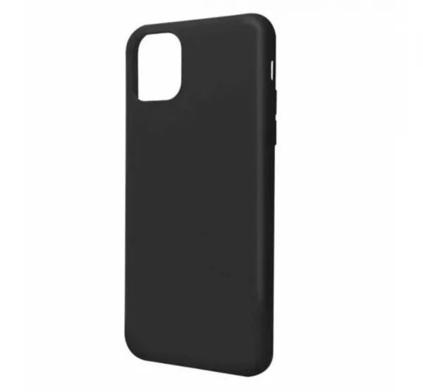 Husa  de prodectie Loomax, pentru iPhone 11 Pro Max, Silicon Subtire, Neagra