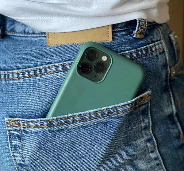 Husa de protectie Loomax, pentru iPhone 11 Pro Max, Silicon Subtire, Verde
