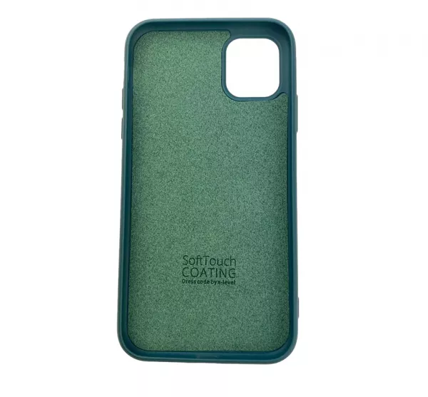 Husa de protectie Loomax, pentru iPhone 11 Pro Max, Silicon Subtire, Verde