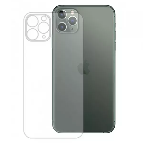 Husa Loomax de protectie pentru iPhone 11 Pro, silicon subtire, 2 mm, transparent
