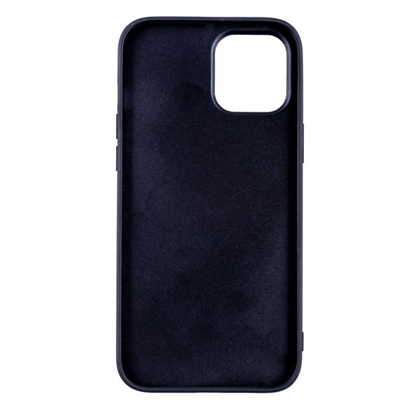 Husa de protectie Loomax, Iphone 12 Pro Max,  piele ecologica, verde