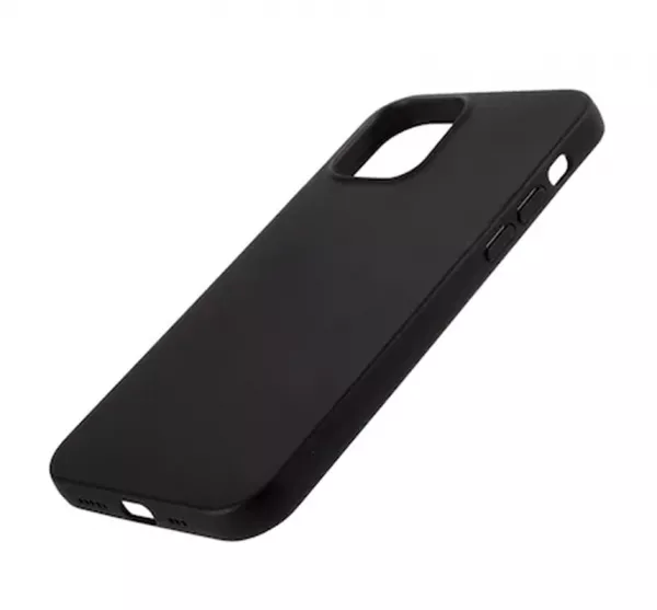 Husa de protectie Loomax, iPhone 13, silicon subtire, neagra