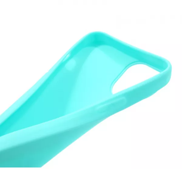 Husa de protectie Loomax, iPhone 13, silicon subtire, pistachio