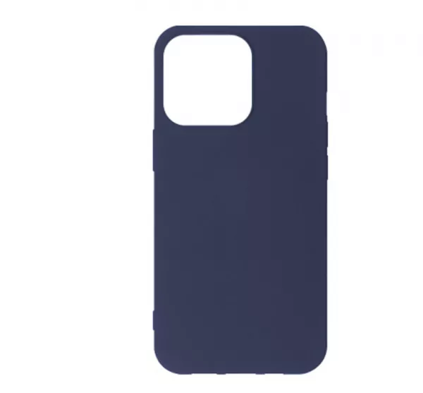 Husa de protectie Loomax, iPhone 13 Pro, silicon subtire, albastra